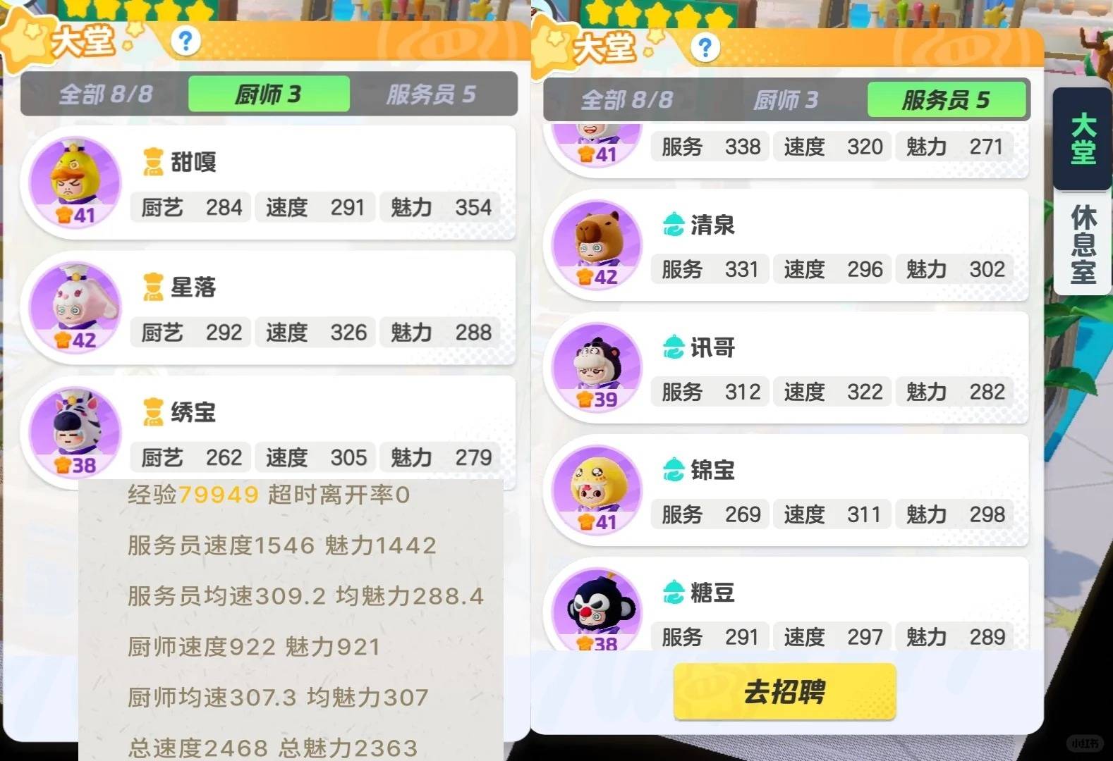 布局攻略：员工菜单及8w收益摆法电子pg游戏元梦之星餐厅42级